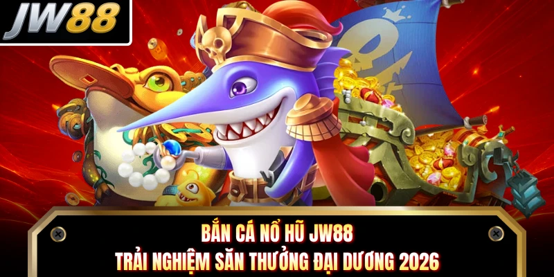 Bắn Cá Nổ Hũ JW88 - Trải Nghiệm Săn Thưởng Đại Dương 2026