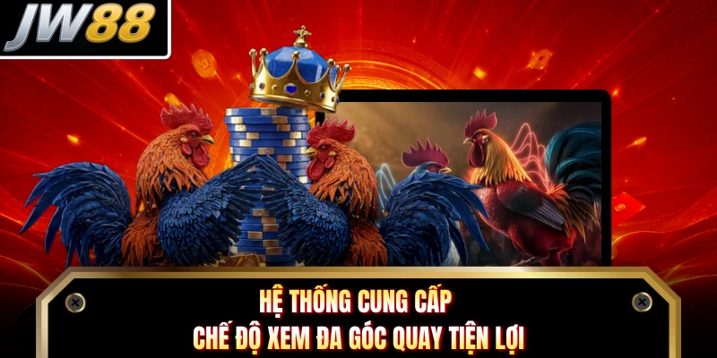 Hệ thống cung cấp chế độ xem đa góc quay tiện lợi