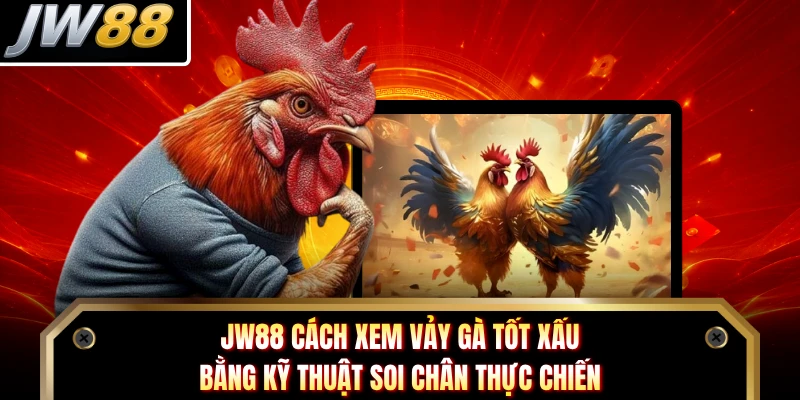 JW88 cách xem vảy gà tốt xấu bằng kỹ thuật soi chân thực chiến