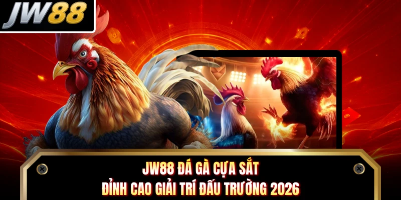 JW88 Đá Gà Cựa Sắt - Đỉnh Cao Giải Trí Đấu Trường 2026