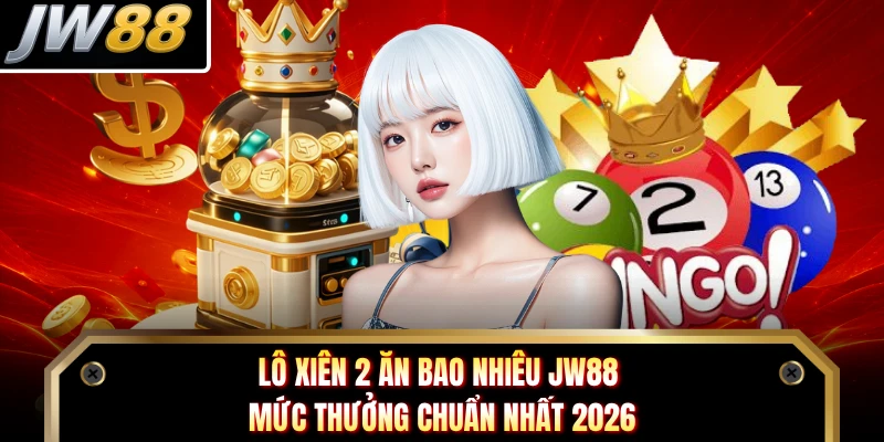 Lô Xiên 2 Ăn Bao Nhiêu JW88 - Mức Thưởng Chuẩn Nhất 2026