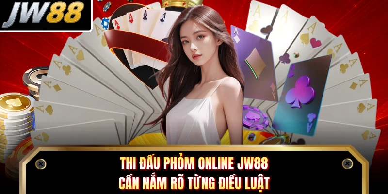 Thi đấu Phỏm online JW88 cần nắm rõ từng điều luật
