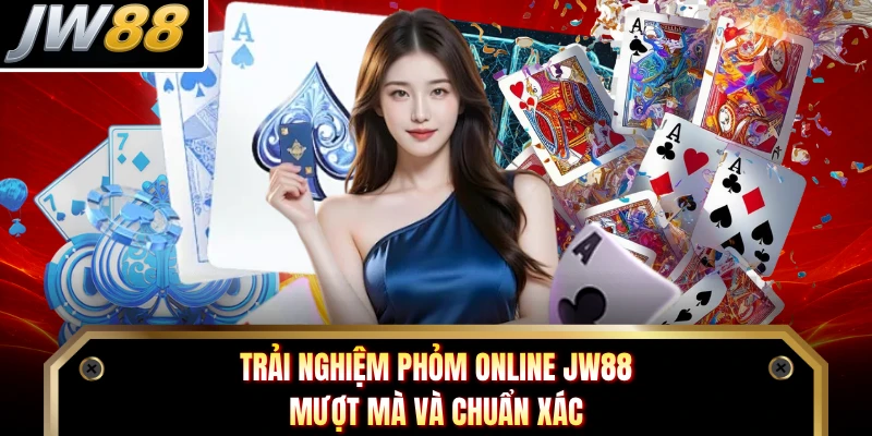 Trải nghiệm Phỏm online JW88 mượt mà và chuẩn xác